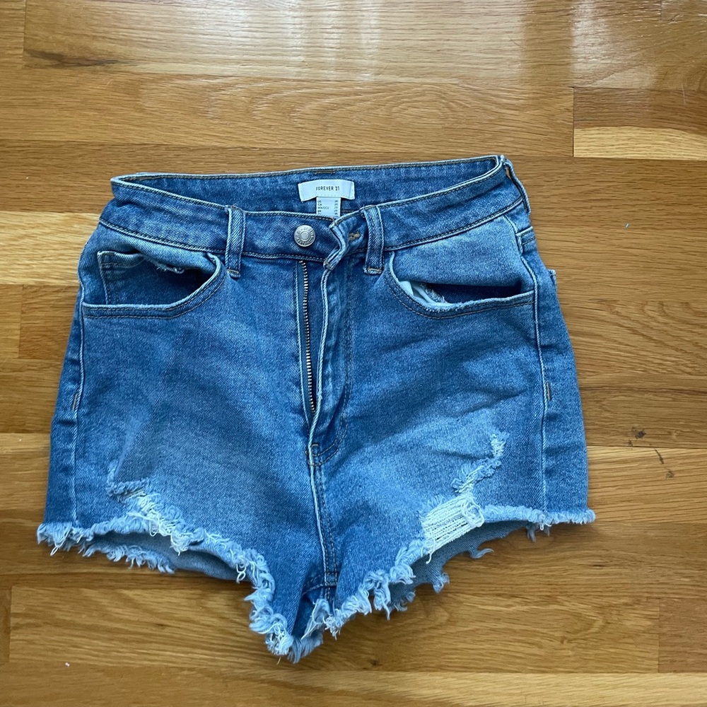forever 21 jean shorts
